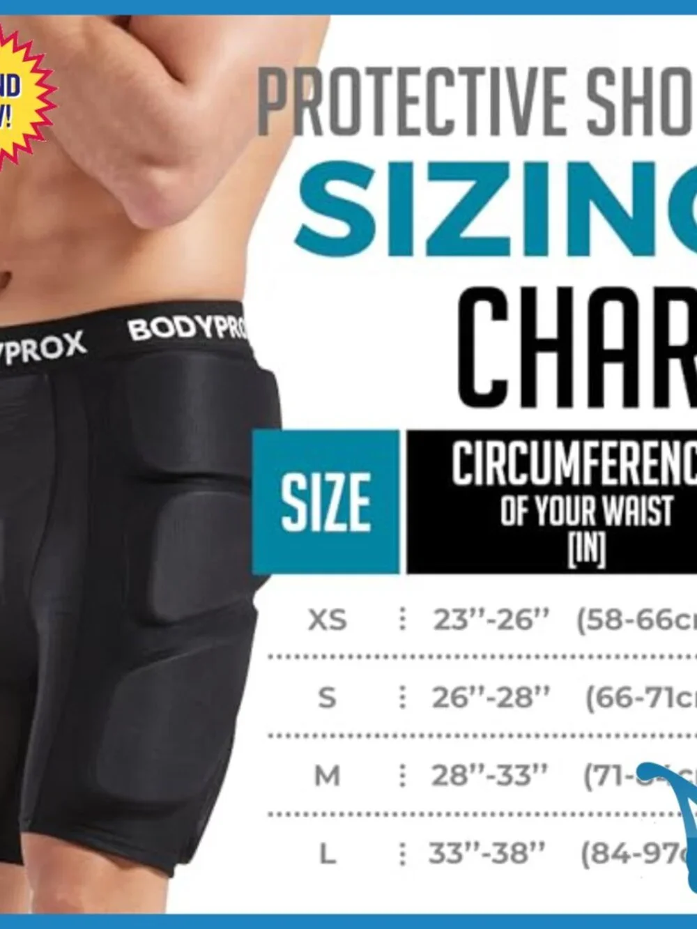 Protective Padded Shorts for Snowboarding Skateboarding Skiing Hip Butt
